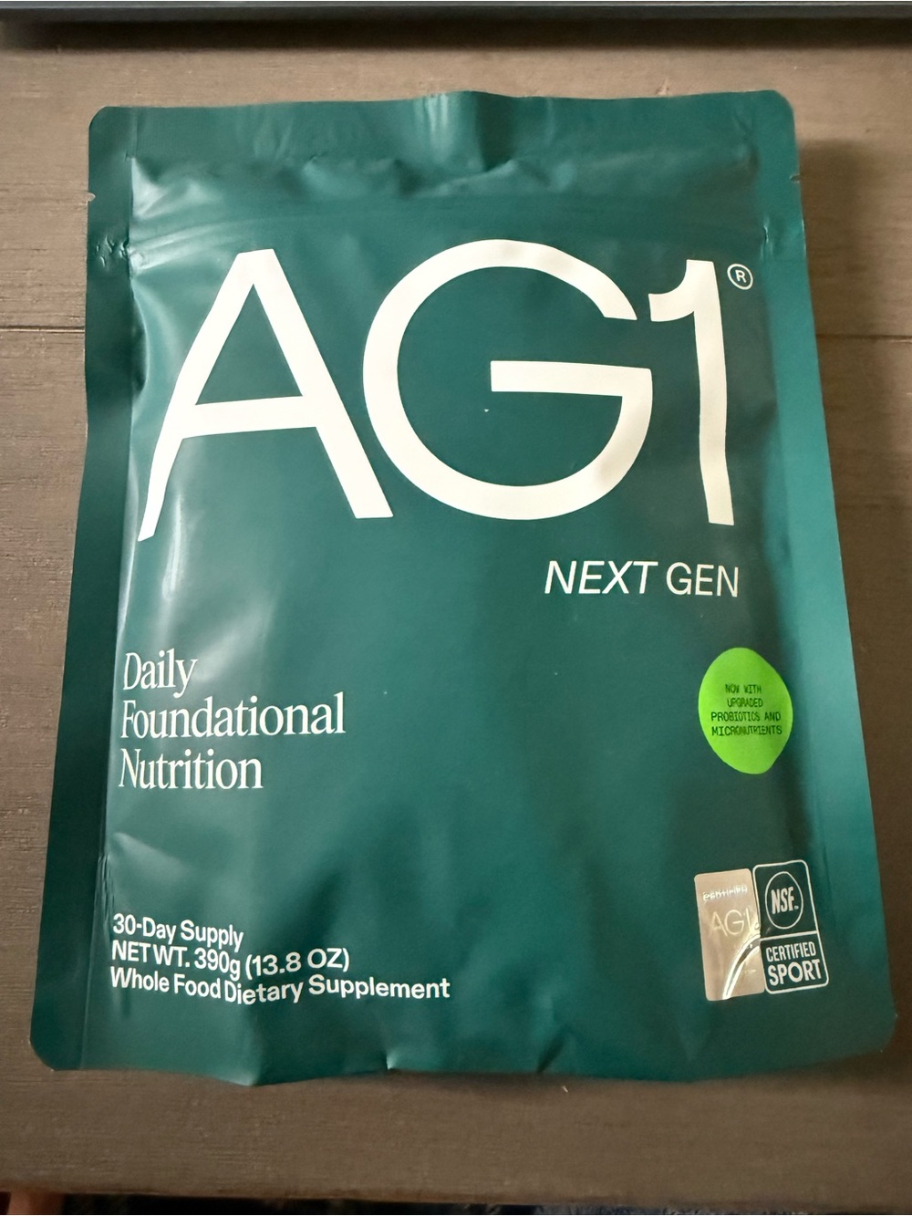 AG1 Next Gen Daily Foundational Nutrition